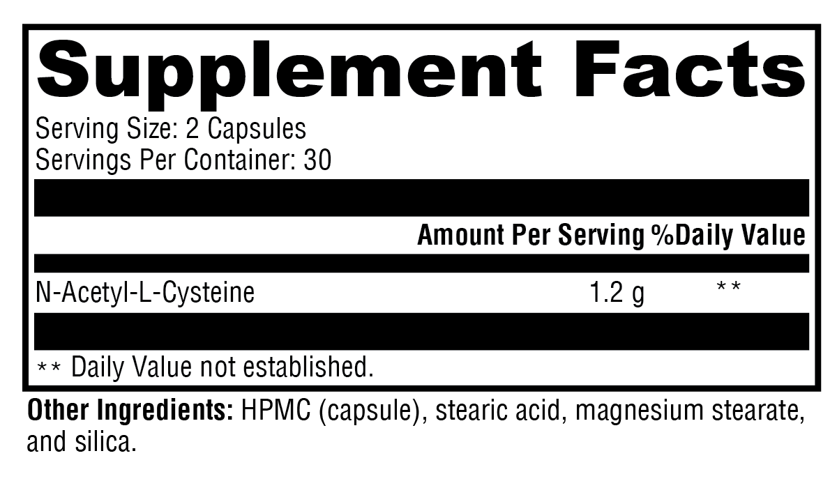 NAC - 60 Capsules