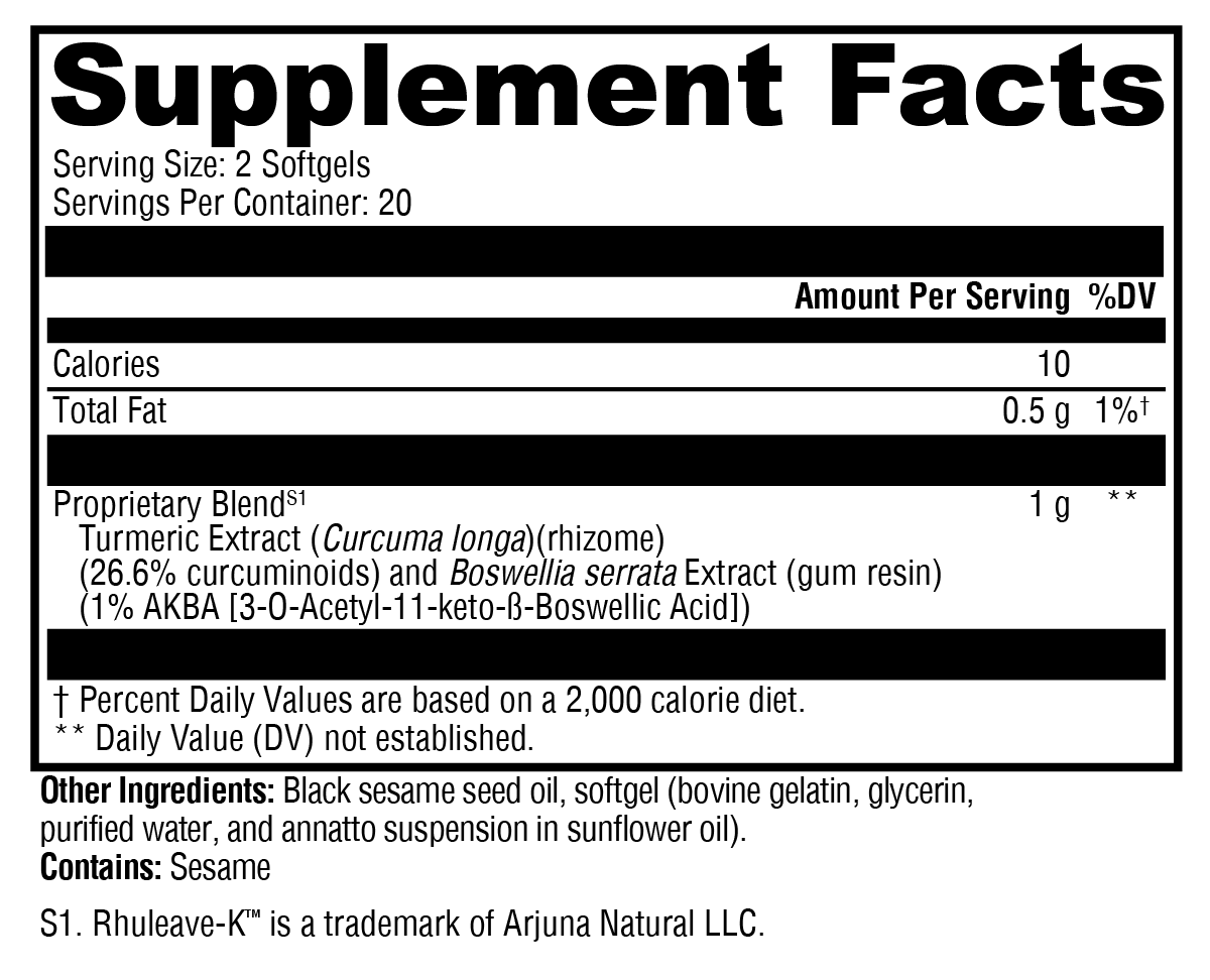 SynovX® Relief - 40 Softgels