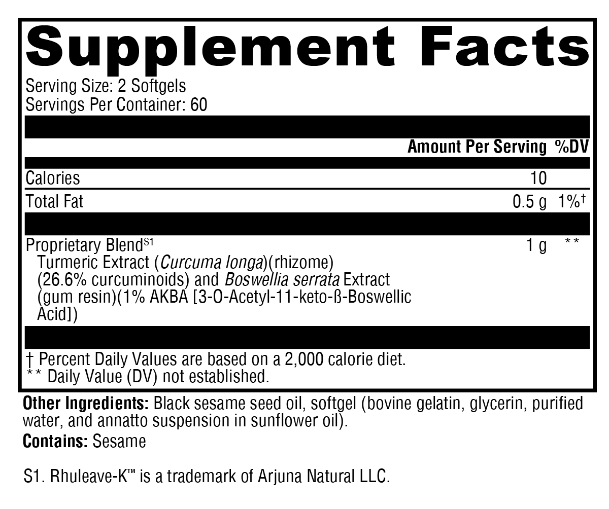 SynovX® Relief - 120 Softgels