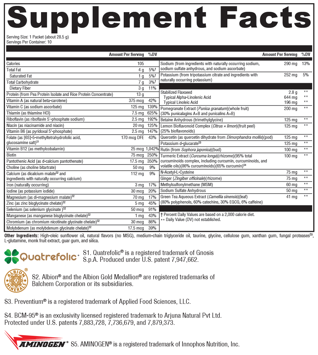 OptiCleanse® GHI Lite Creamy Chocolate Sugar- & Stevia-Free - 10 Servings