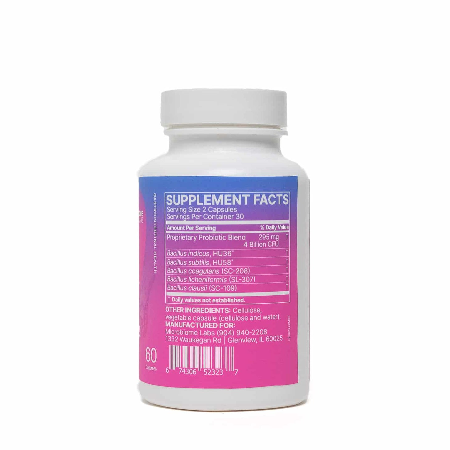 Microbiome Labs MegaSporeBiotic - 180 Capsules