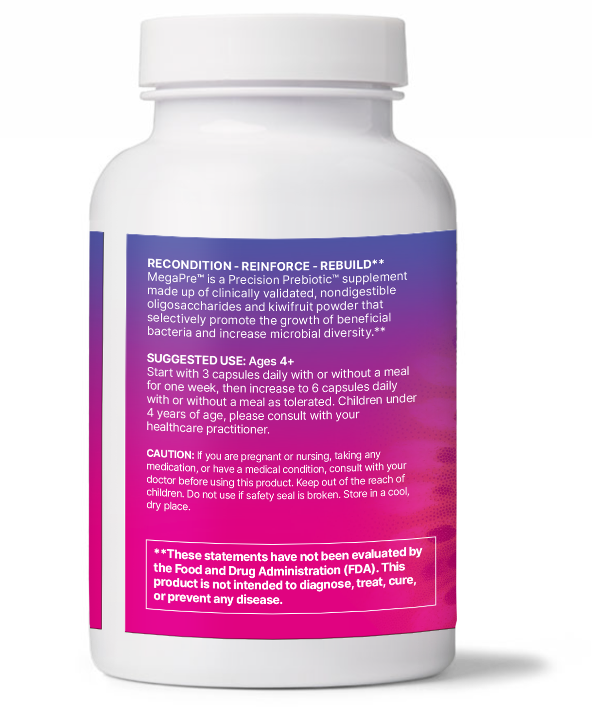 Microbiome Labs MegaPre - 180 Capsules