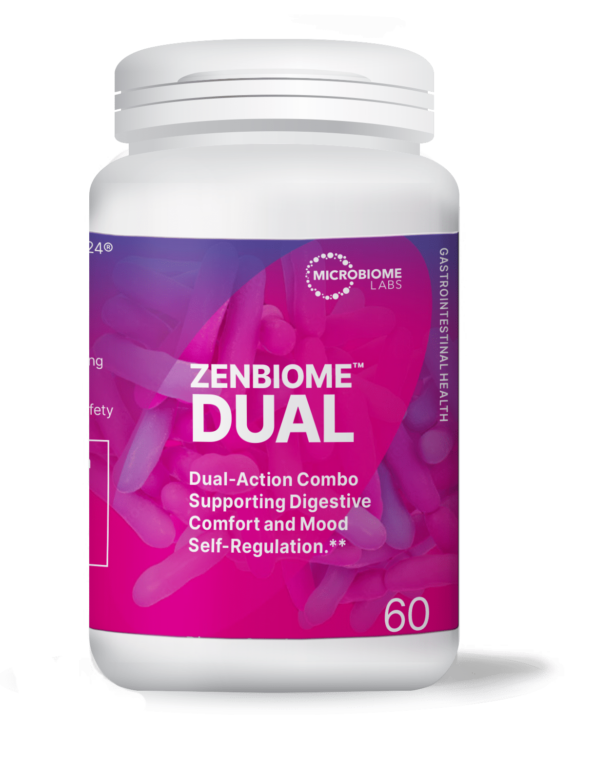 Microbiome Labs Zenbiome Dual - 60 Capsules