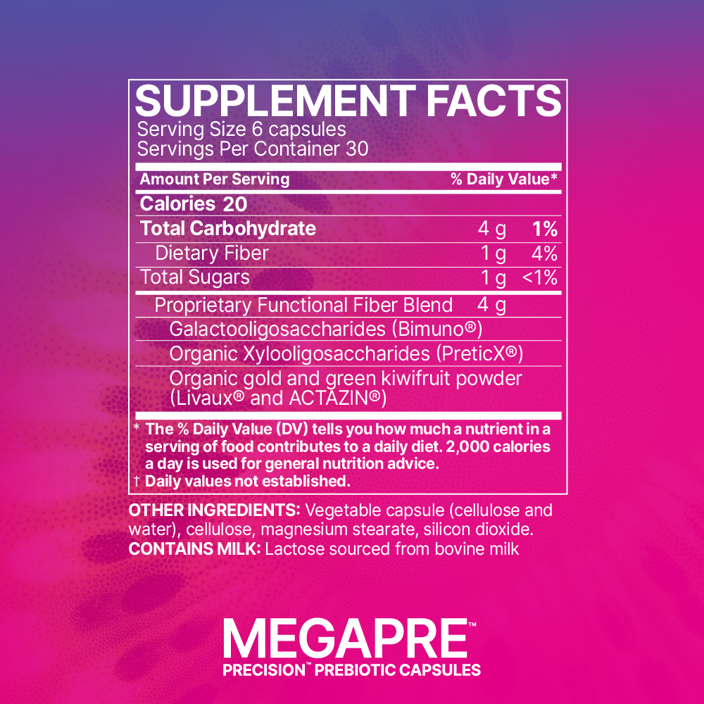 Microbiome Labs MegaPre - 180 Capsules