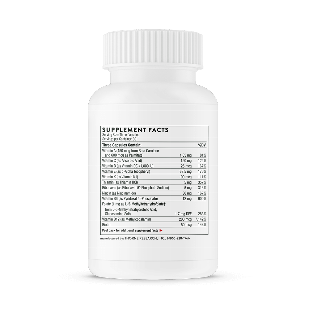 Thorne Basic Prenatal, 90 Capsules