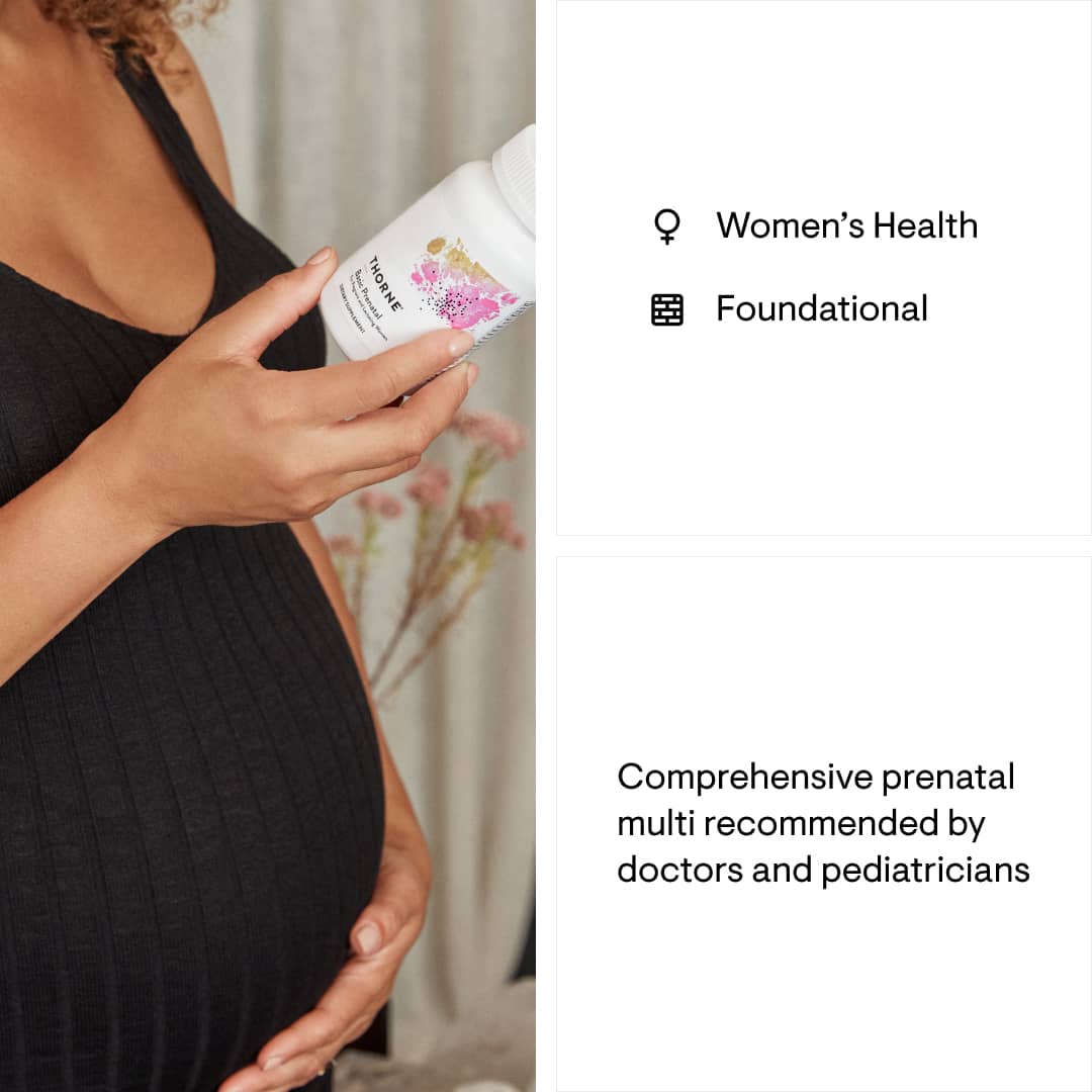 Thorne Basic Prenatal, 90 Capsules