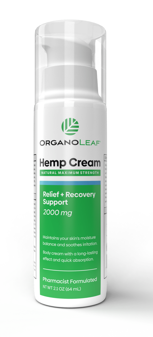 Hemp Body Cream Pump 2000 mg 2.1 oz