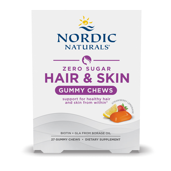 Zero Sugar Hair & Skin Strawberry Lemonade 27 Gummy Chews