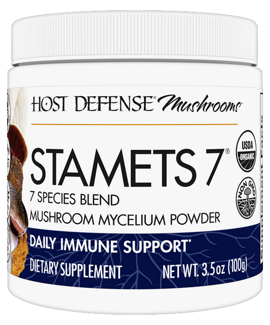 Stamets 7® Mushroom Mycelium Powder 66 Servings