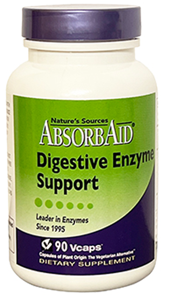 AbsorbAid Digestive Enzyme Support 90 Capsules